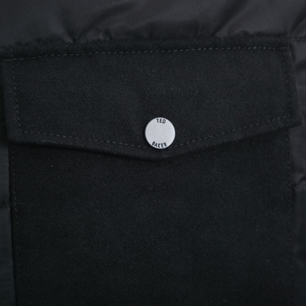 🌟🌟Host Pick 🌟🌟 NWT Ted Baker VELOSTY Quilted Black Jacket - Picture 6 of 16